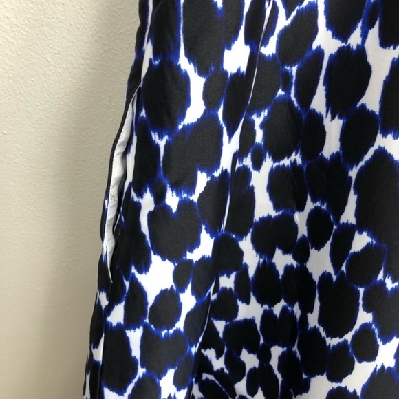 Kate Spade Blue Leopard Fit & Flare Dress - Picture 12 of 12